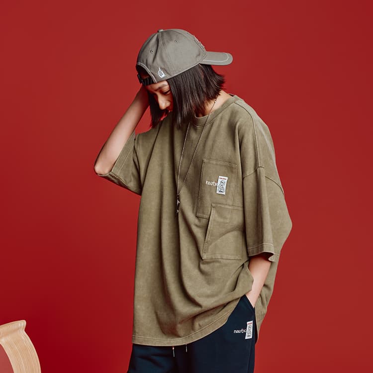 Футболка Nautica White Sail X POP MART T Рубашка Унисекс - изображение 7