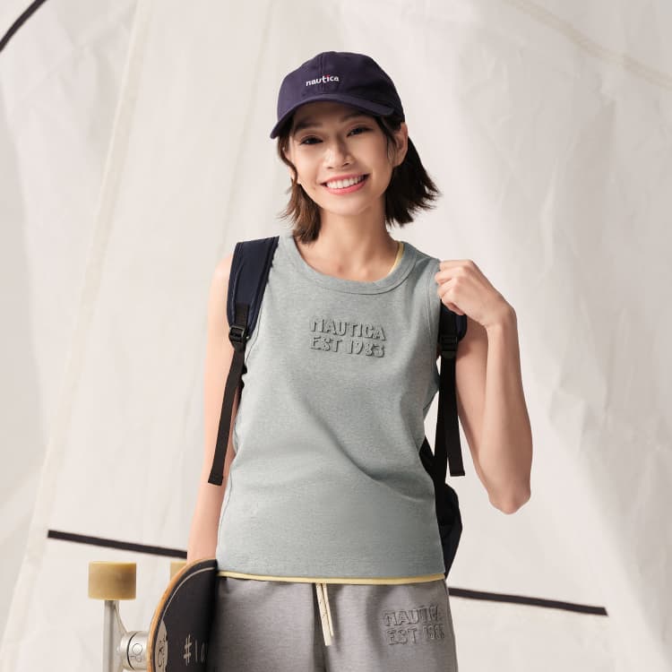 Майка Nautica White Sail Топ-танк Унисекс - изображение 3
