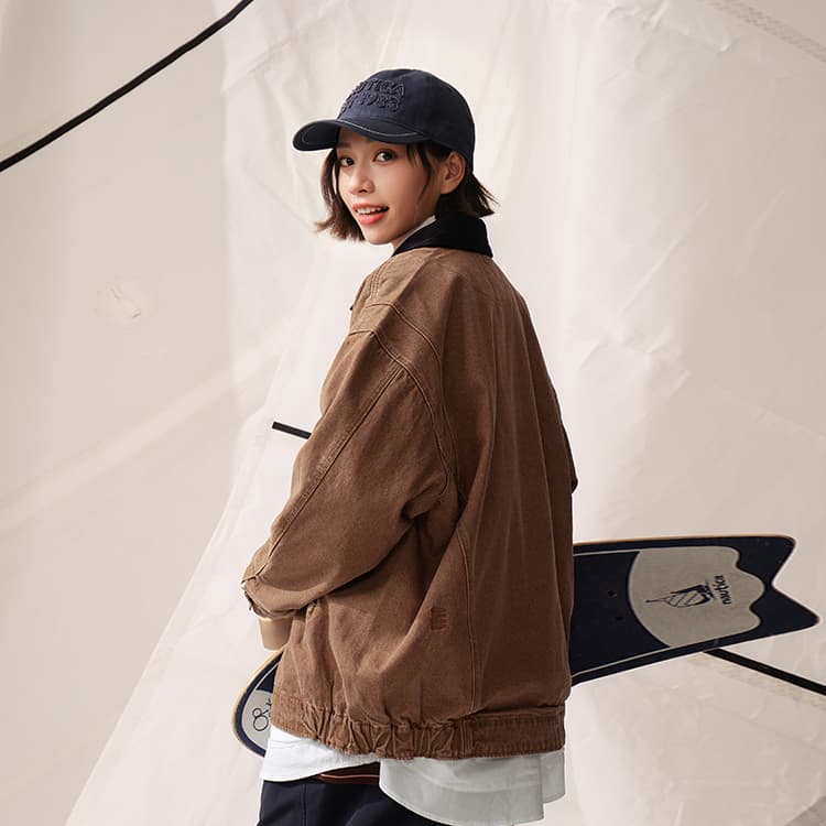 Джинсовая куртка Nautica White Sail Куртка Унисекс - изображение 5