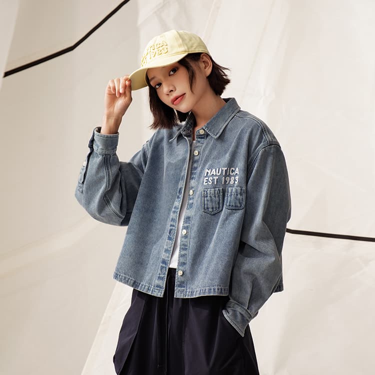 Рубашка Nautica White Sail Рубашка Унисекс - изображение 3