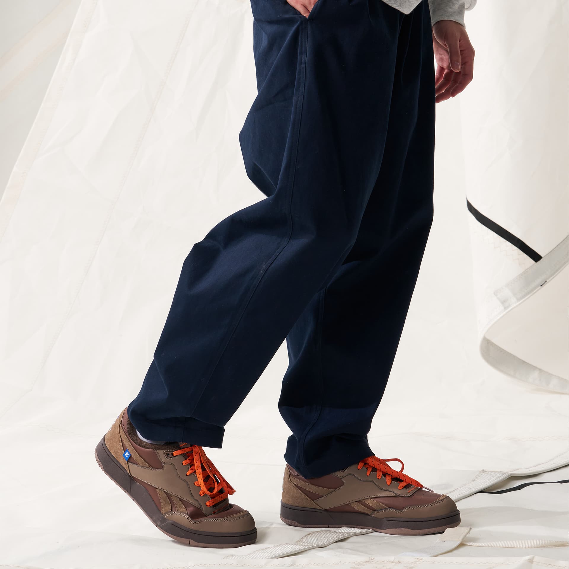 Штаны Nautica White Sail Вязаные Тренировочные Брюки Мужские - изображение 3