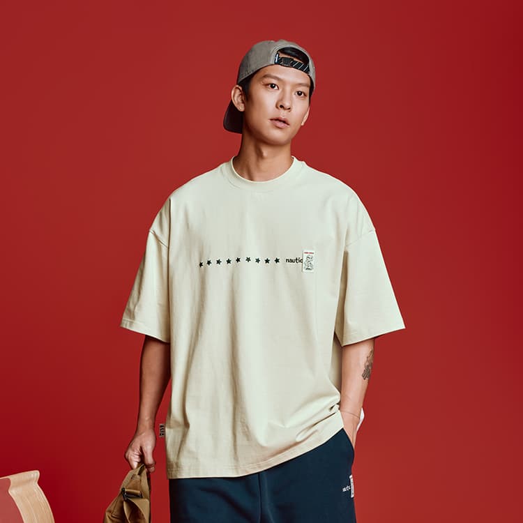 Футболка Nautica White Sail X POP MART Футболка Унисекс - изображение 5