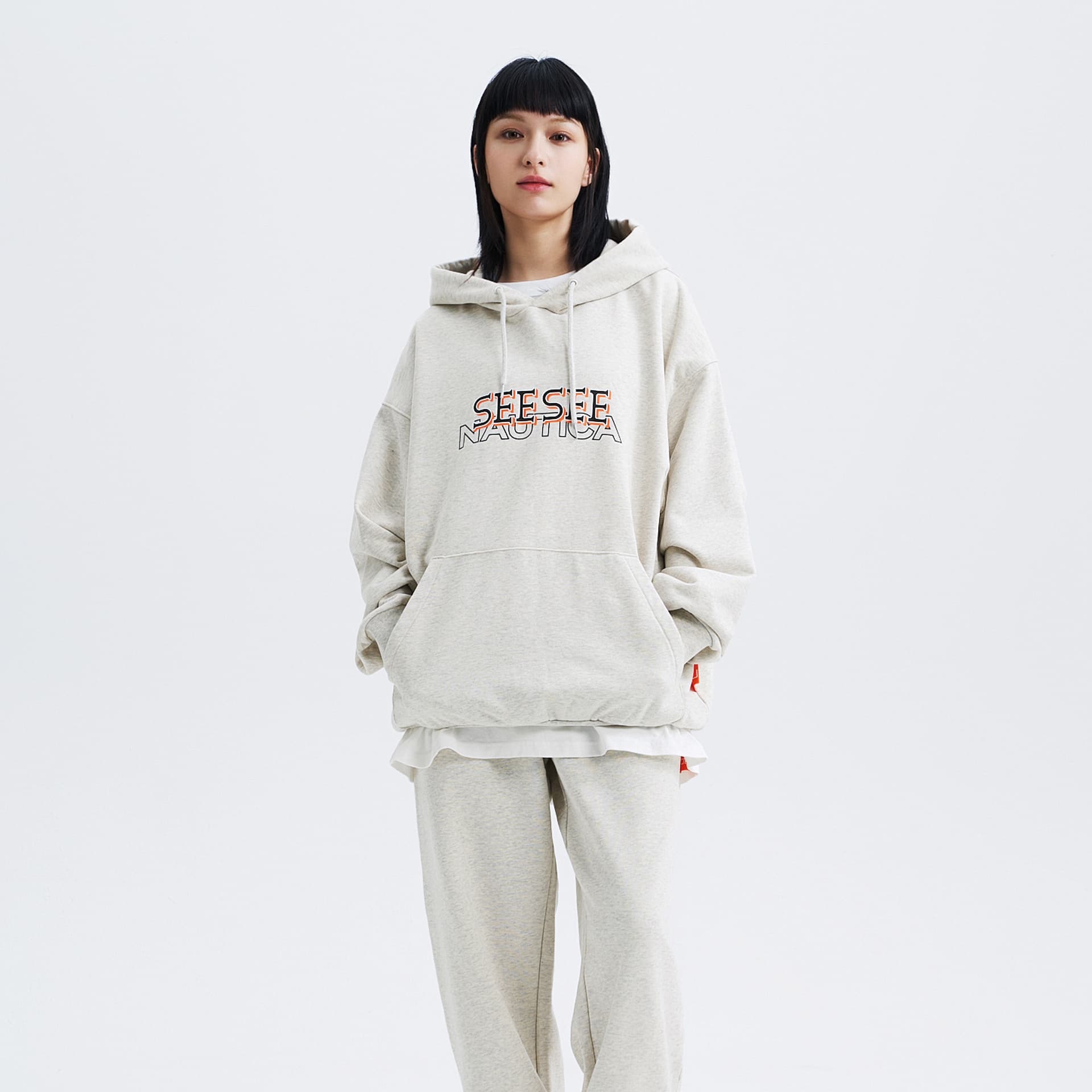Худи nautica white sail X SEE SEE FW23 - изображение 7