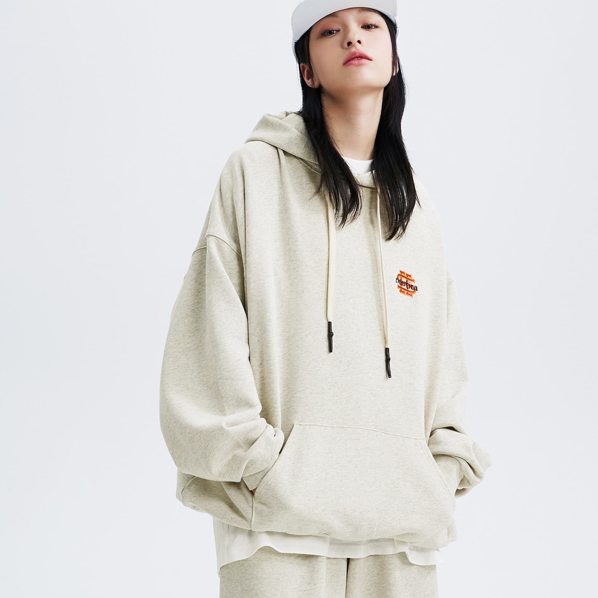 Худи nautica white sail X SEE SEE FW23 - изображение 8