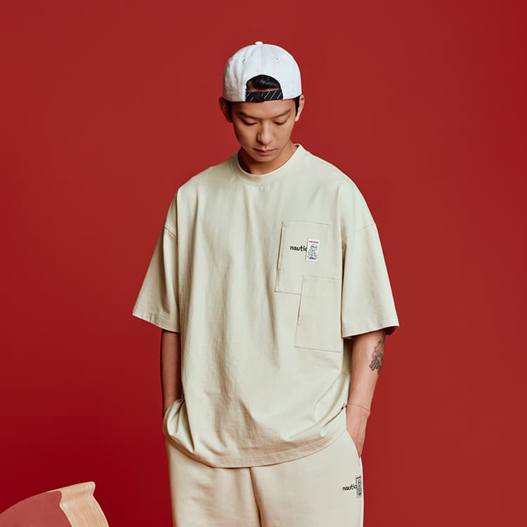 Футболка Nautica White Sail X POP MART Футболка Унисекс - изображение 10