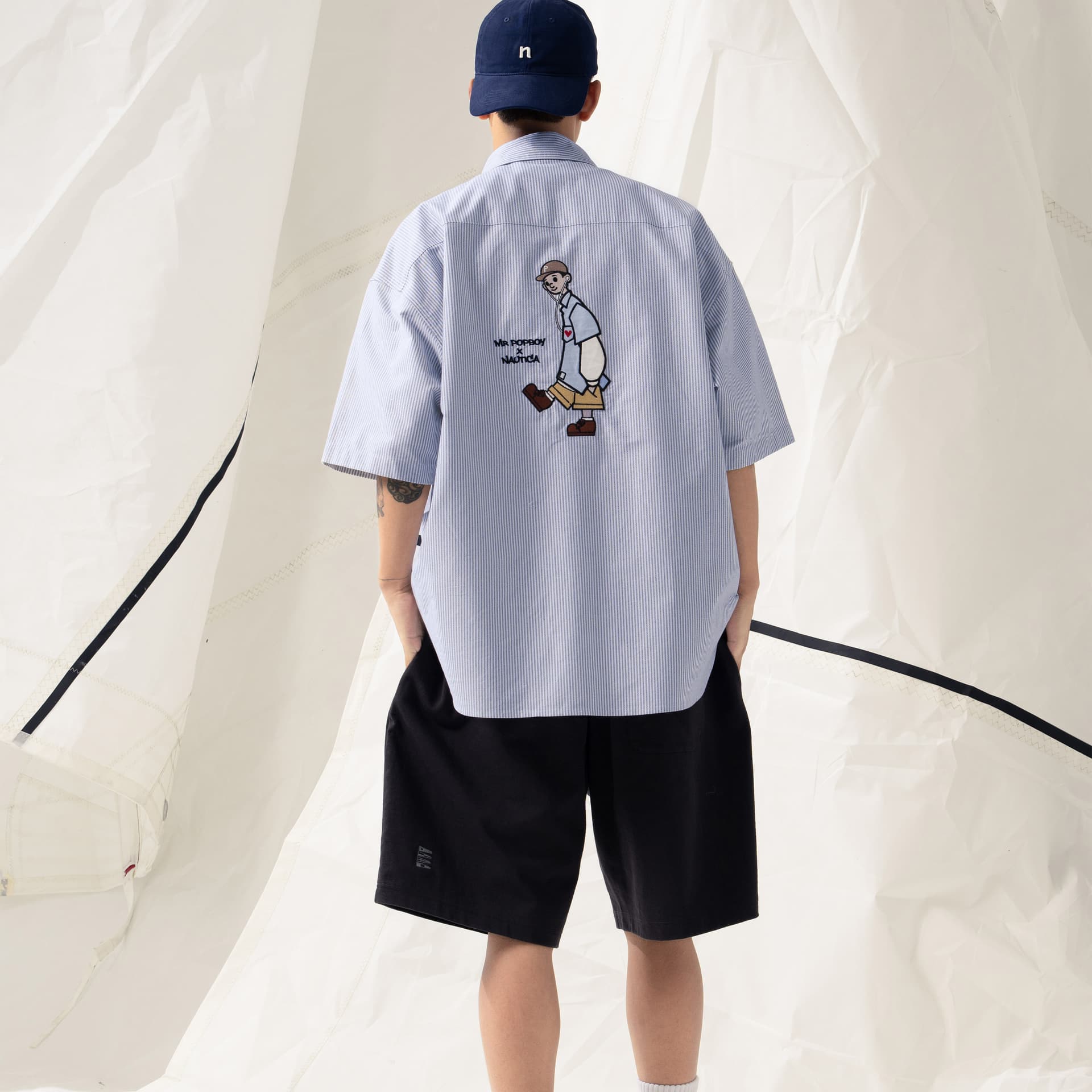 Рубашка nautica white sail SS24 - изображение 7