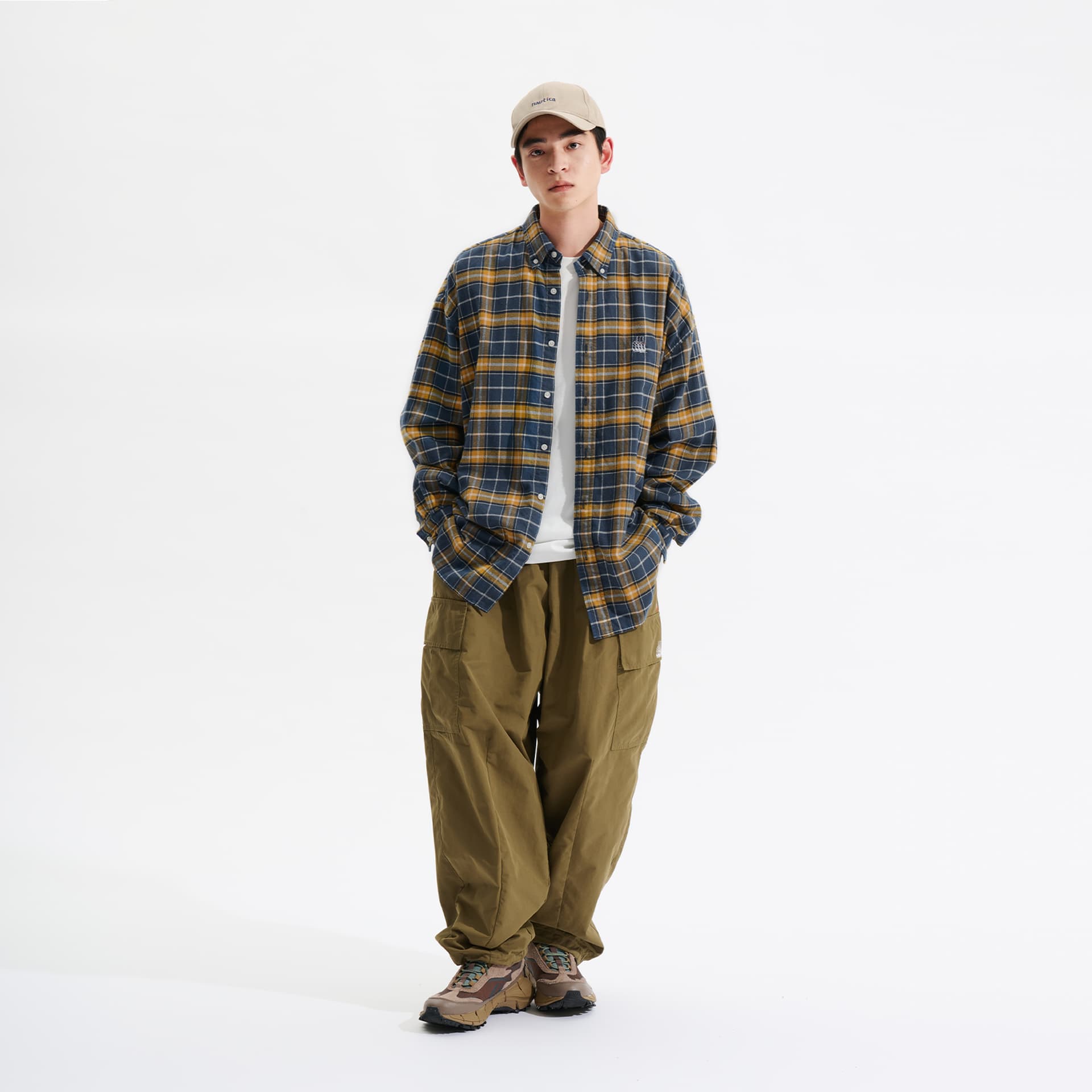 Рубашка Nautica White Sail Мужские Рубашки - изображение 5