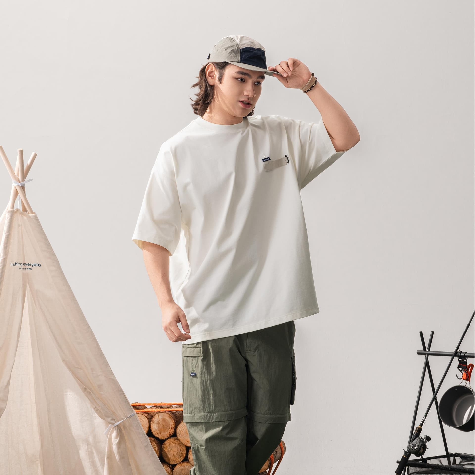 Футболка Nautica White Sail T-рубашка унисекс - изображение 7