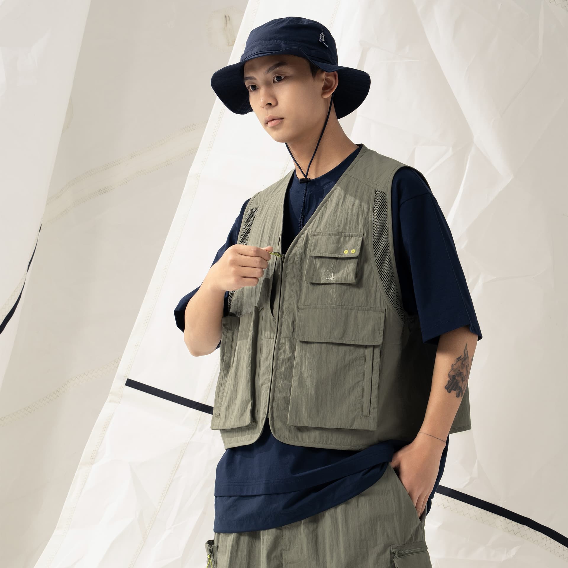 Жилет nautica white sail SS24 - изображение 3