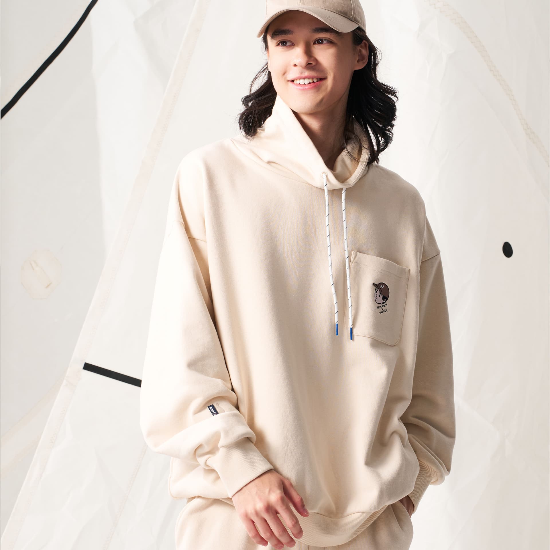 Худи Nautica White Sail Толстовка Мужское - изображение 8