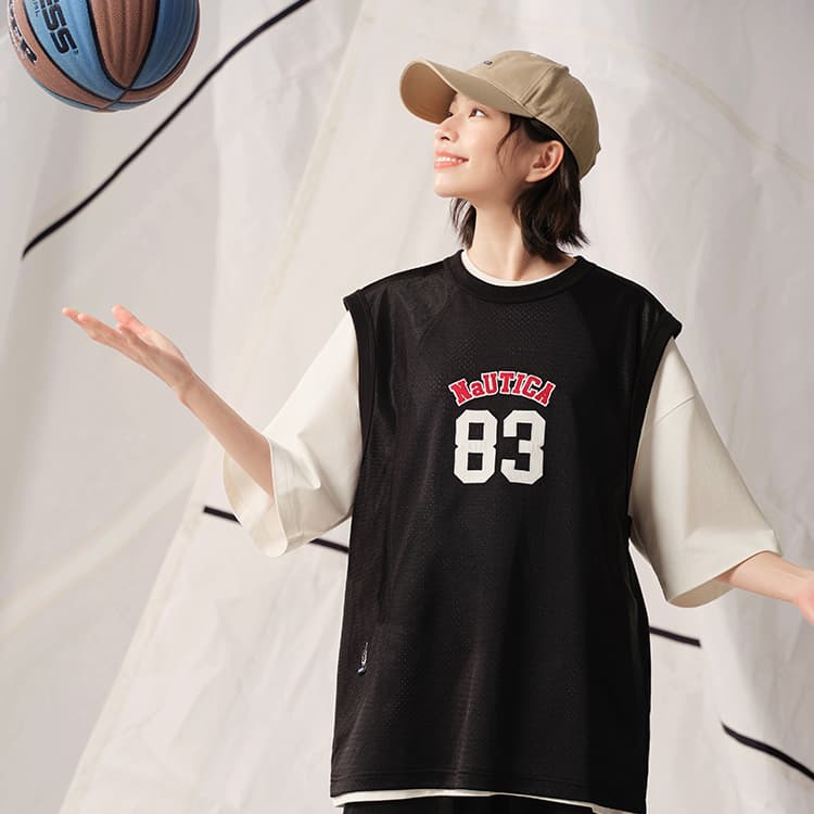 Футболка Nautica White Sail Унисекс T-рубашки - изображение 4