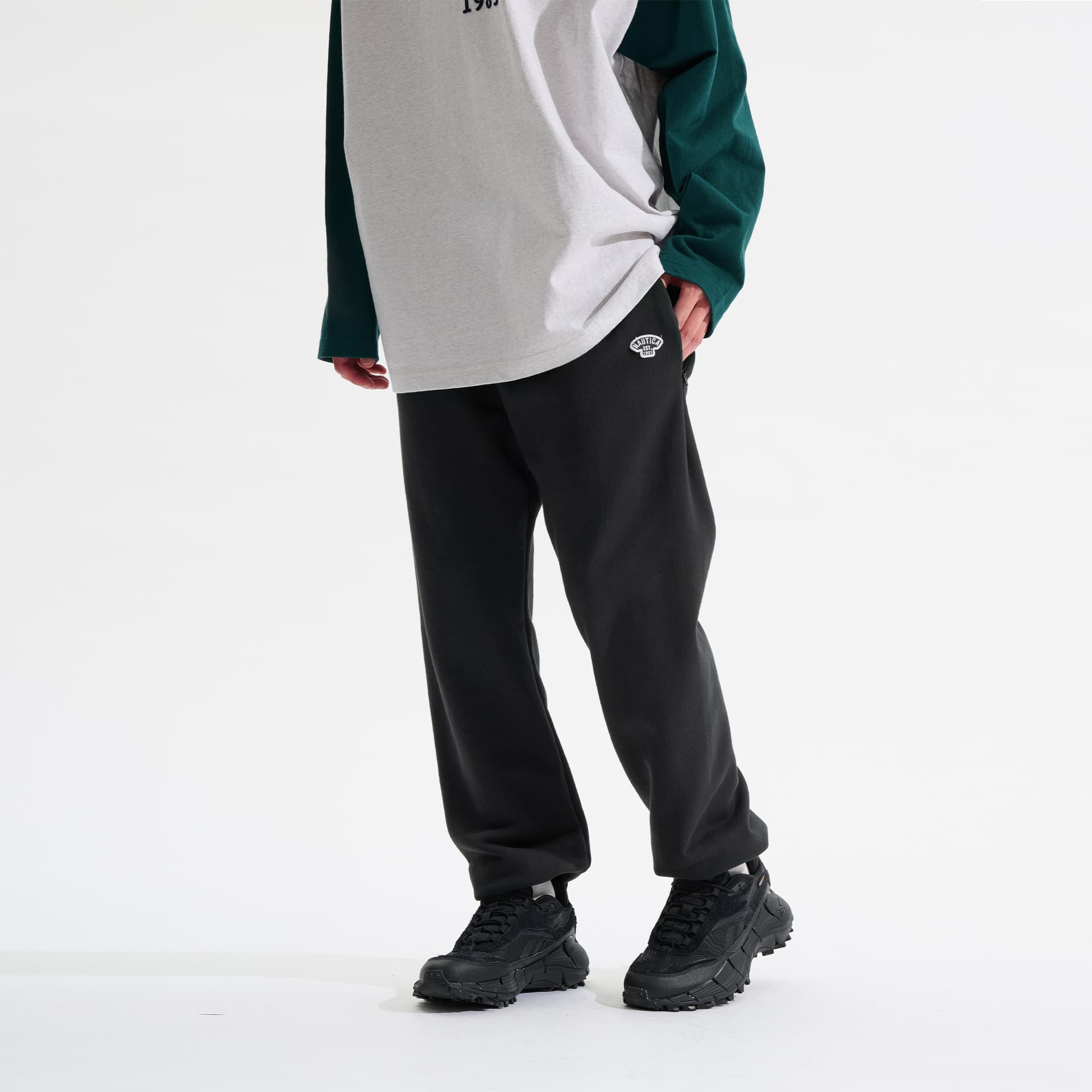 Штаны Nautica White Sail Тренировочные штаны Унисекс - изображение 4