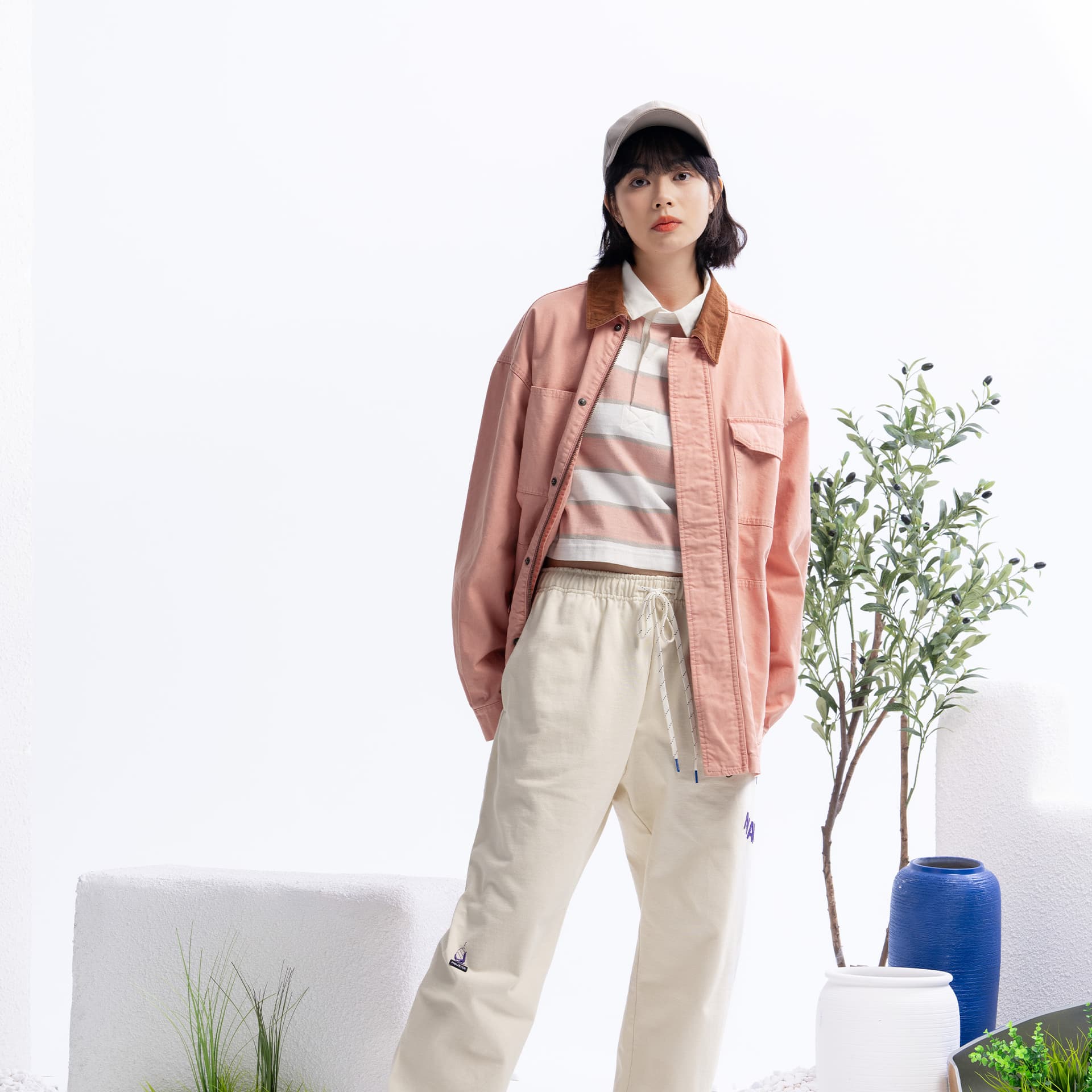 Джинсовая куртка Nautica White Sail Легкое пальто унисекс - изображение 3