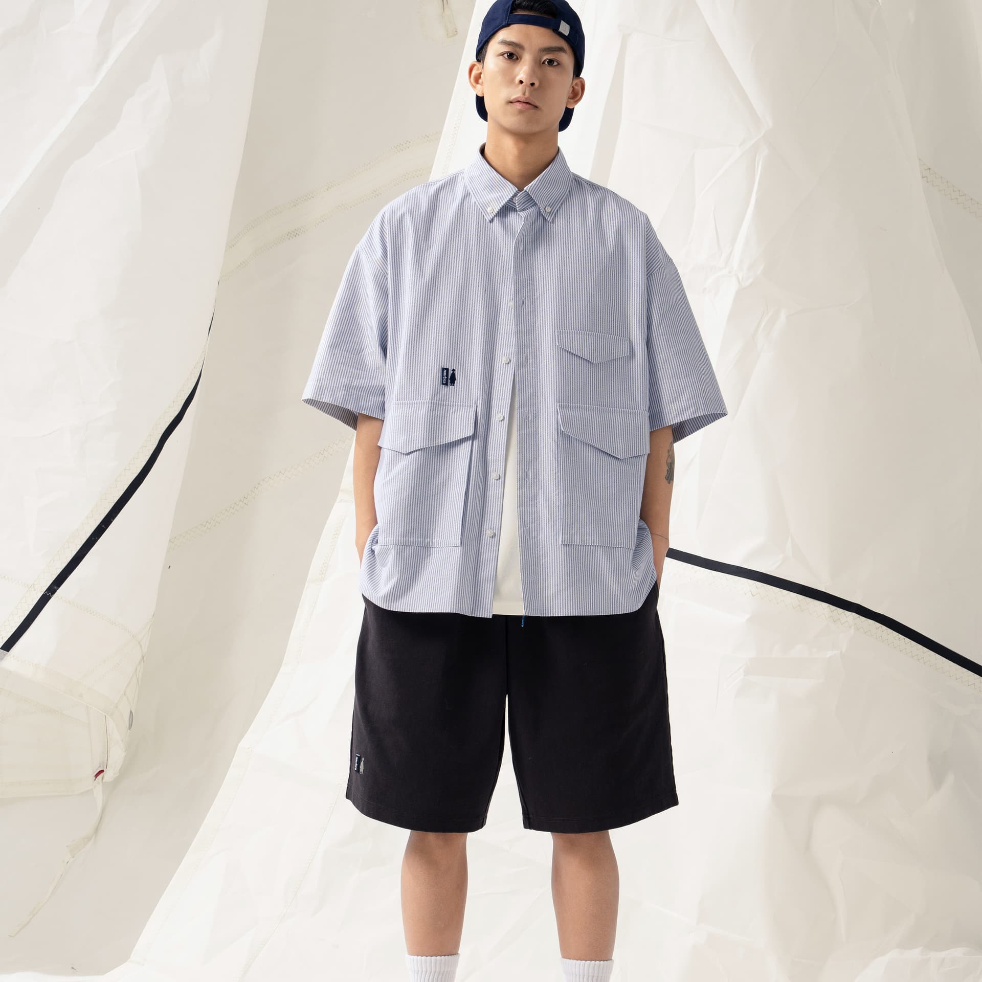 Рубашка nautica white sail SS24 - изображение 4