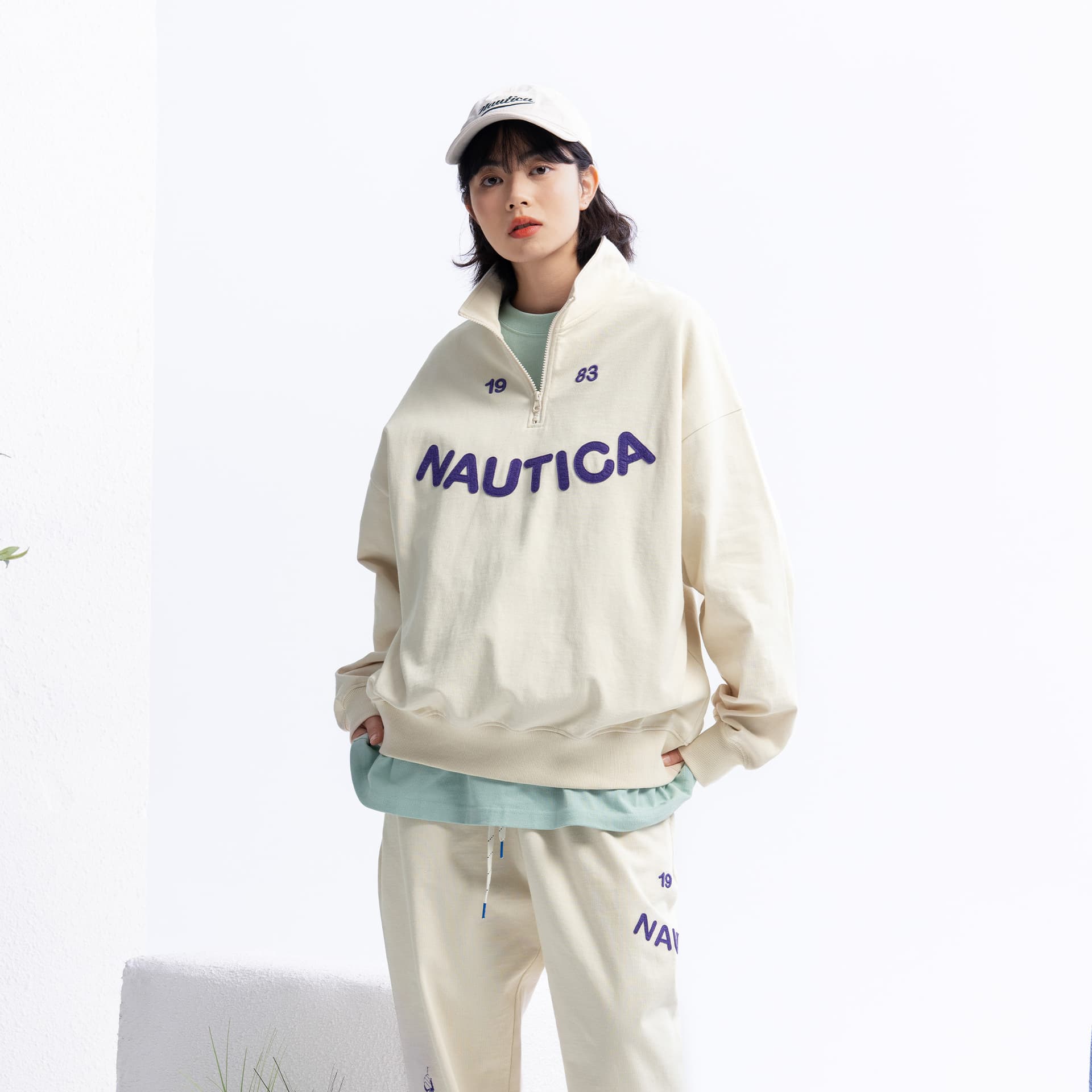 Худи Nautica White Sail Толстовка унисекс - изображение 5