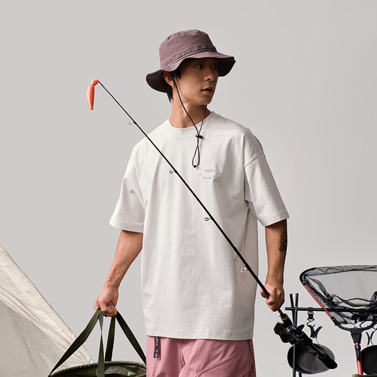 Футболка Nautica White Sail T-рубашка унисекс - изображение 5