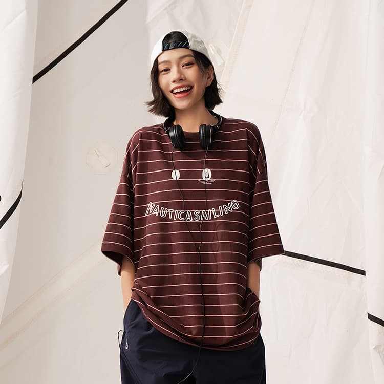 Футболка Nautica White Sail T-рубашка унисекс - изображение 14