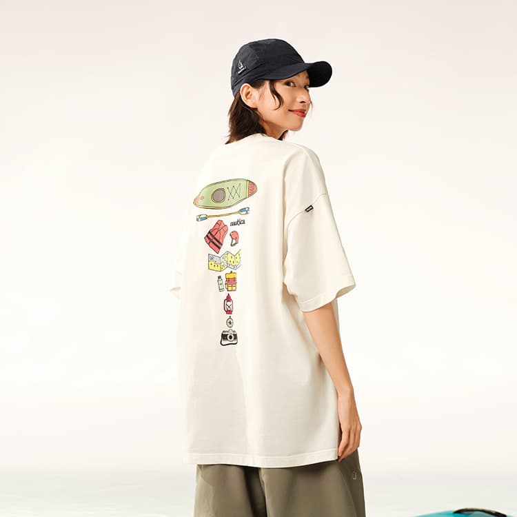 Футболка Nautica White Sail T-рубашка унисекс - изображение 7
