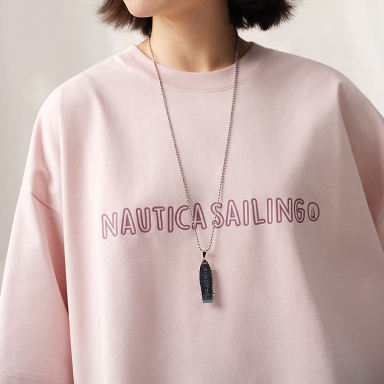 Футболка Nautica White Sail T-рубашка унисекс - изображение 5