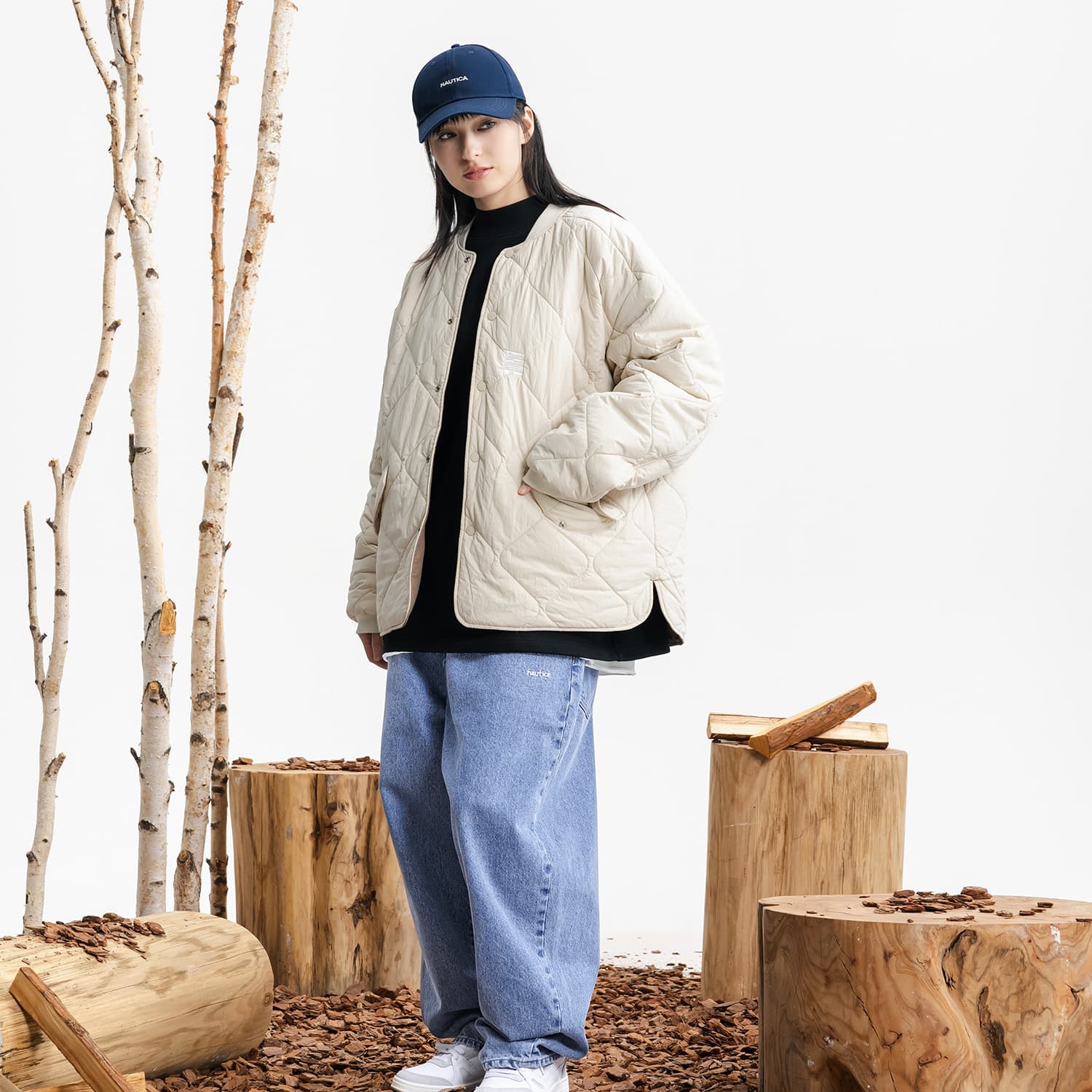 Зимняя куртка пуховик nautica white sail FW23 - изображение 6