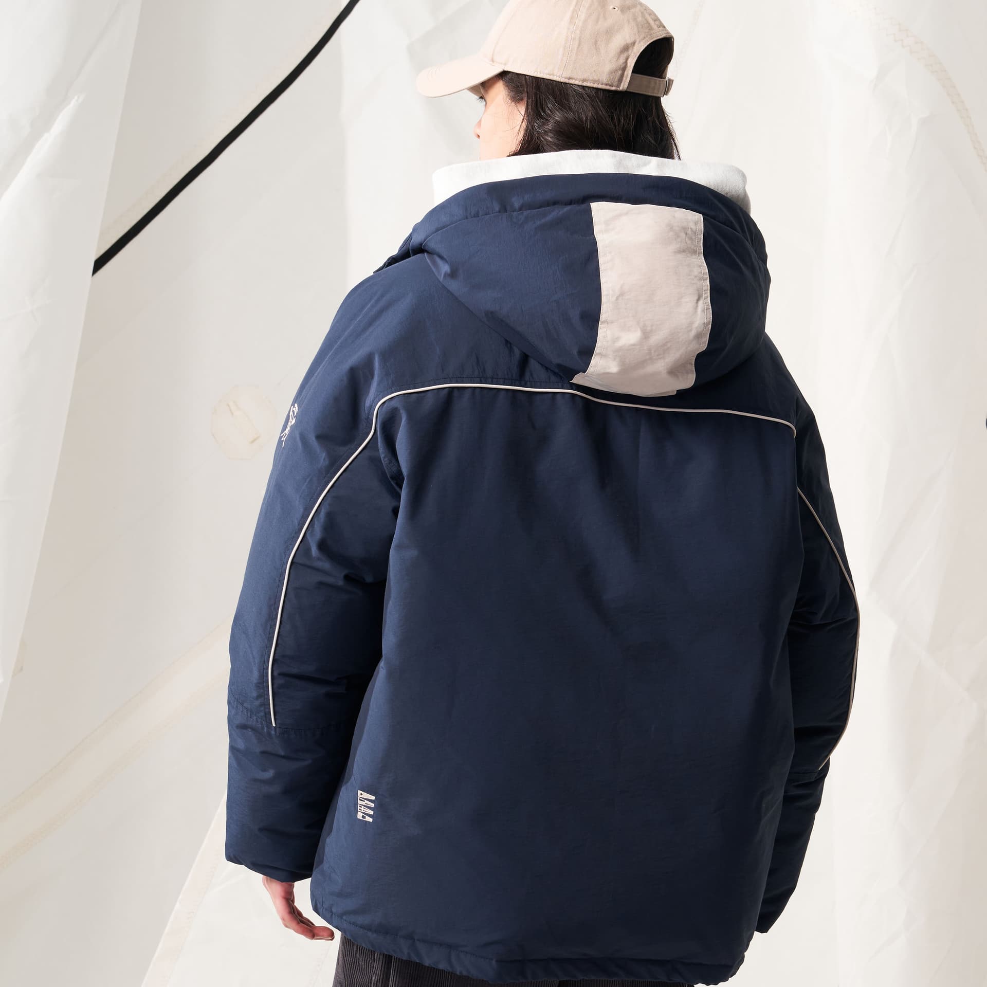 Зимняя куртка Nautica White Sail FW24 Мужской пуховик - изображение 5