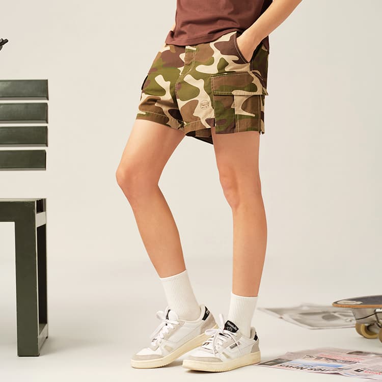 Nautica White Sail Карго Шорты Женские - изображение 5