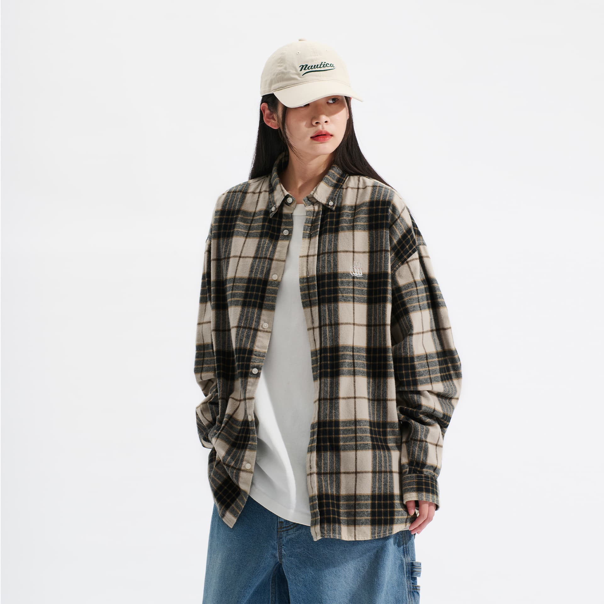 Рубашка Nautica White Sail Мужские Рубашки - изображение 9