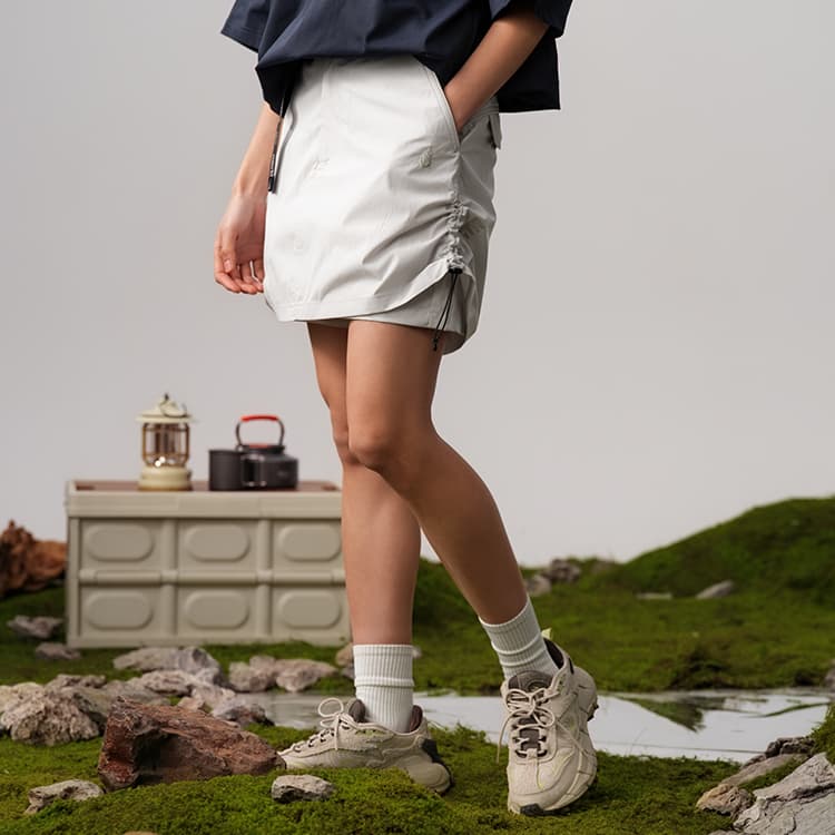 Nautica White Sail Карго Юбки Короткие Женские - изображение 10