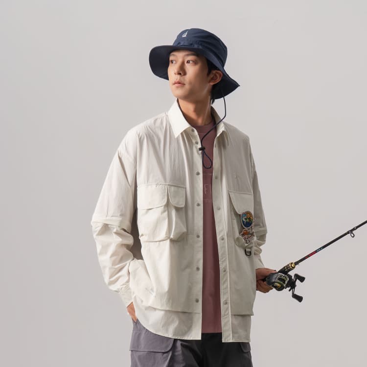 Рубашка Nautica White Sail Рубашка Унисекс - изображение 4