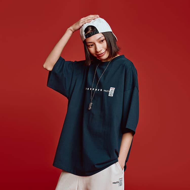 Футболка Nautica White Sail X POP MART Футболка Унисекс - изображение 13