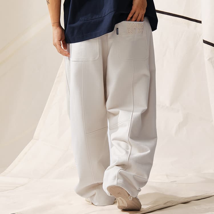 Штаны Nautica White Sail Вязаные тренировочные штаны унисекс - изображение 5