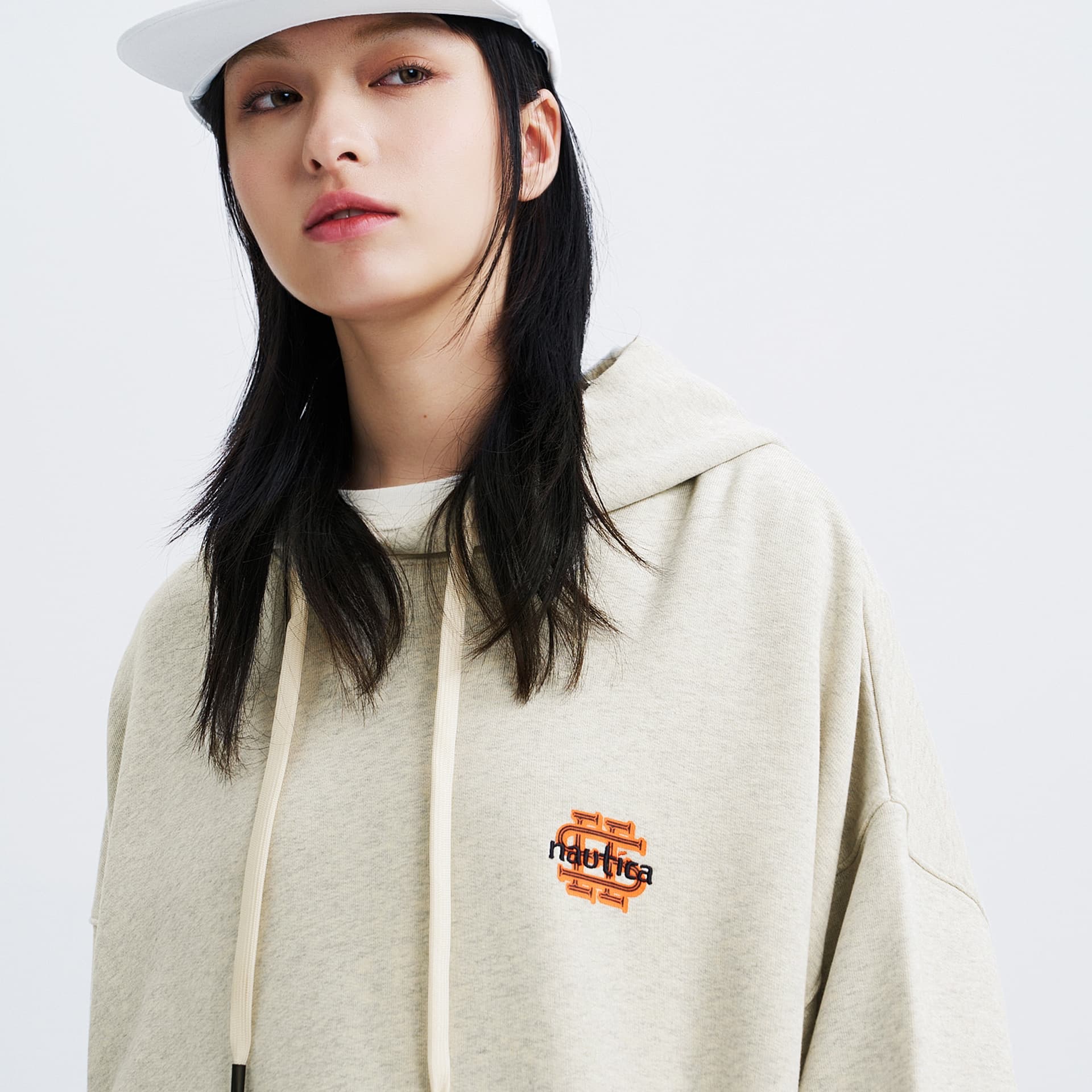 Худи nautica white sail X SEE SEE FW23 - изображение 3