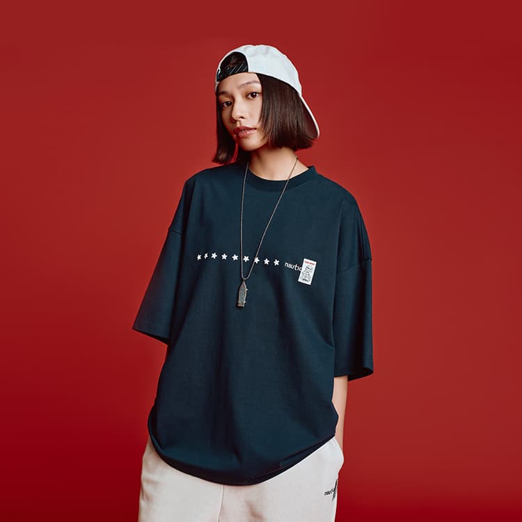 Футболка Nautica White Sail X POP MART Футболка Унисекс - изображение 14