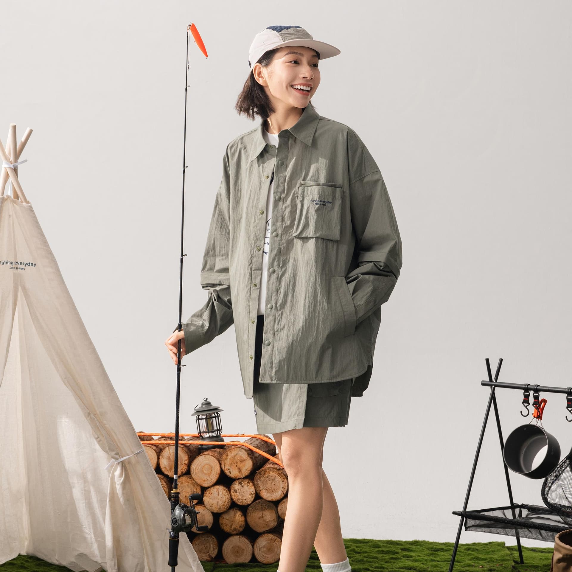 Рубашка Nautica White Sail SS25 Рубашка Мужская - изображение 9