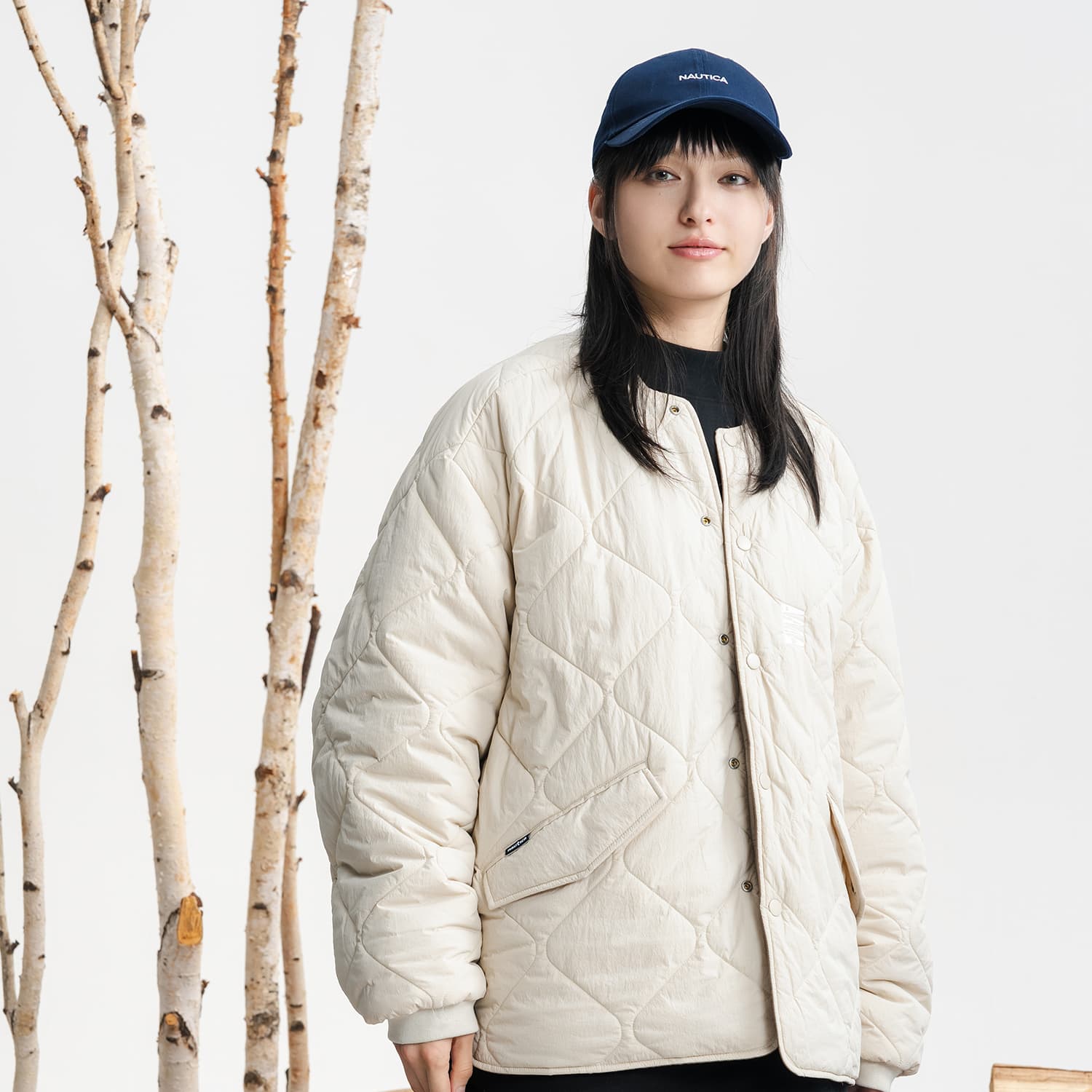 Зимняя куртка пуховик nautica white sail FW23 - изображение 5