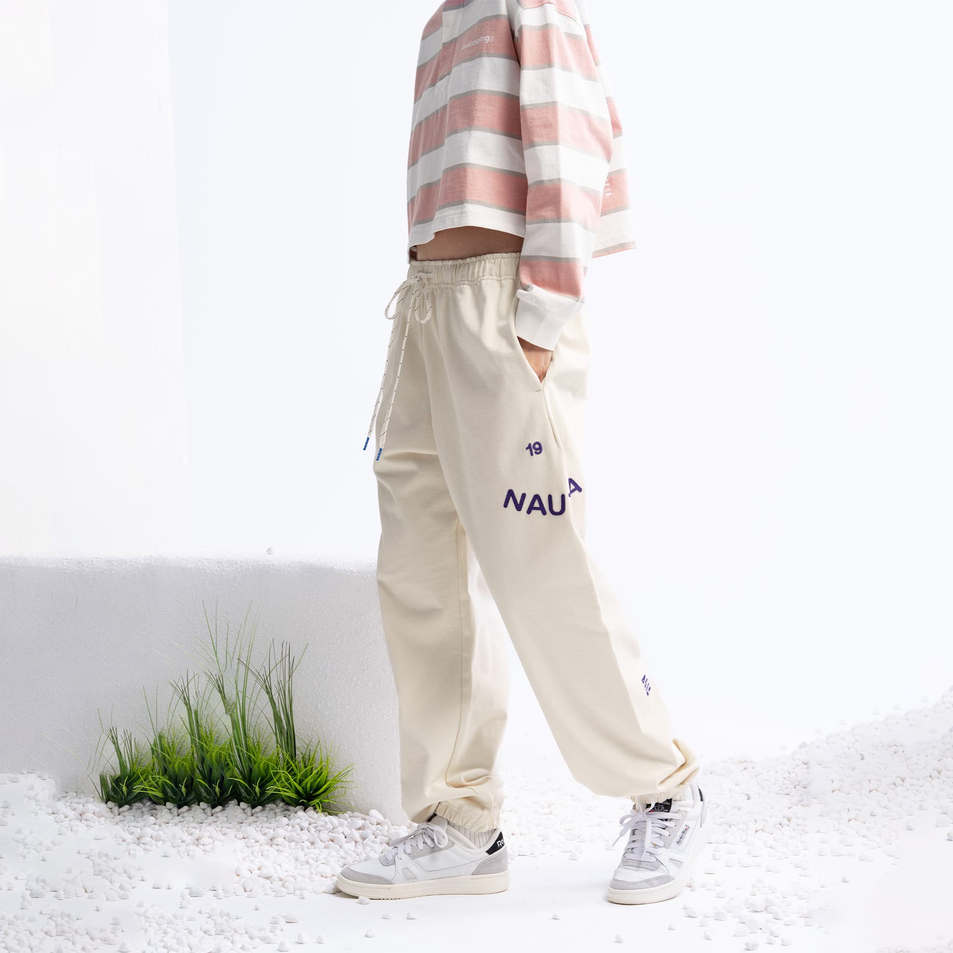 Штаны Nautica White Sail Повседневные штаны Унисекс - изображение 5