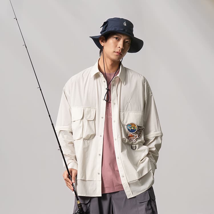 Рубашка Nautica White Sail Рубашка Унисекс - изображение 3