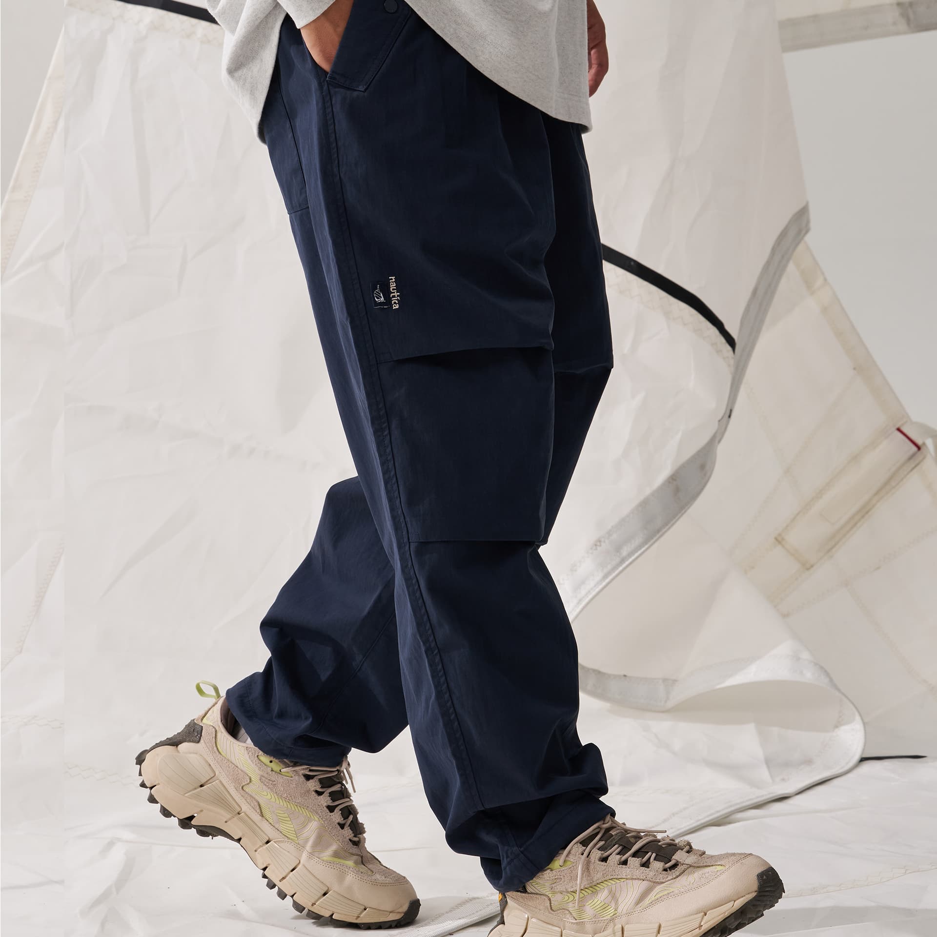 Штаны Nautica White Sail Повседневные штаны Унисекс - изображение 5