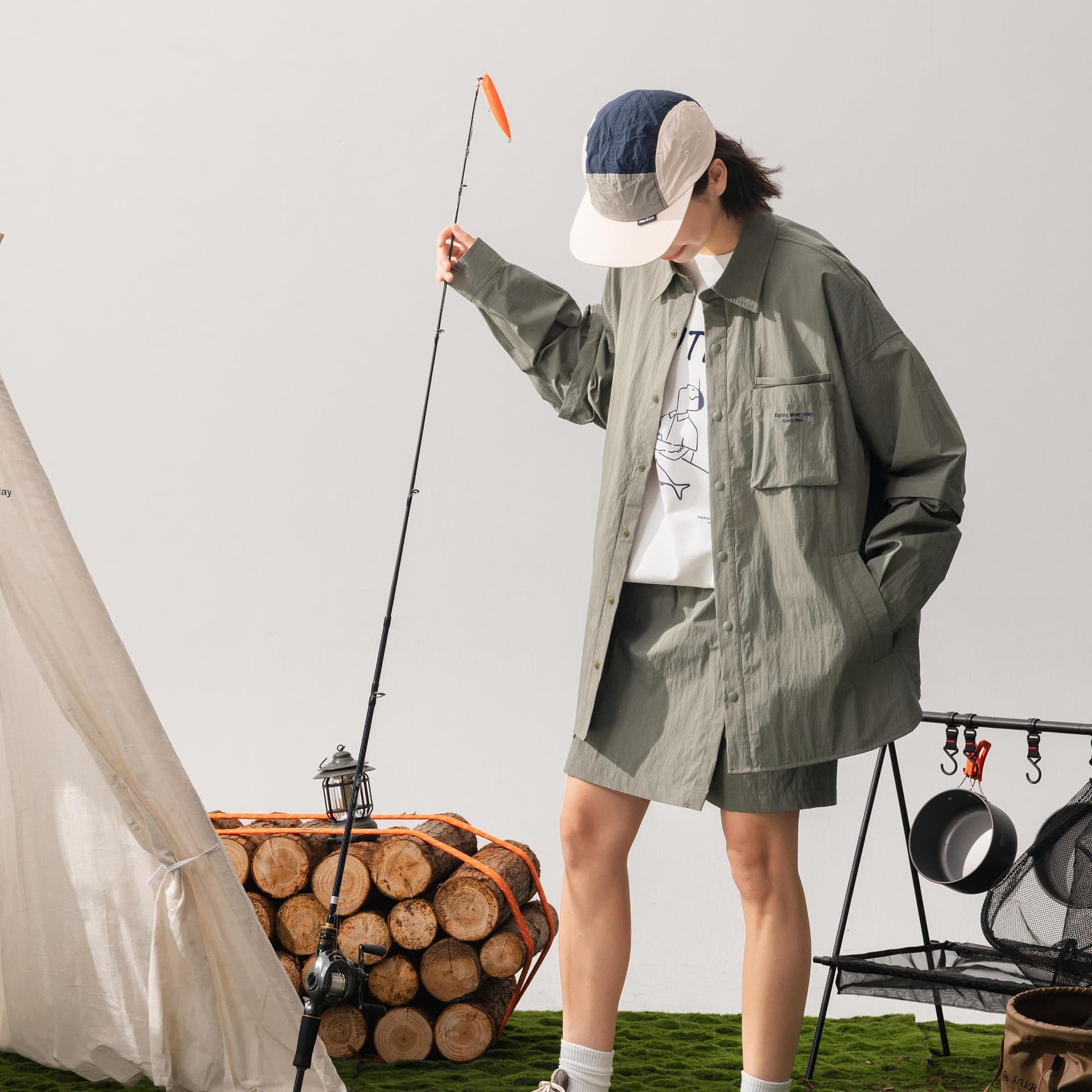 Рубашка Nautica White Sail SS25 Рубашка Мужская - изображение 8