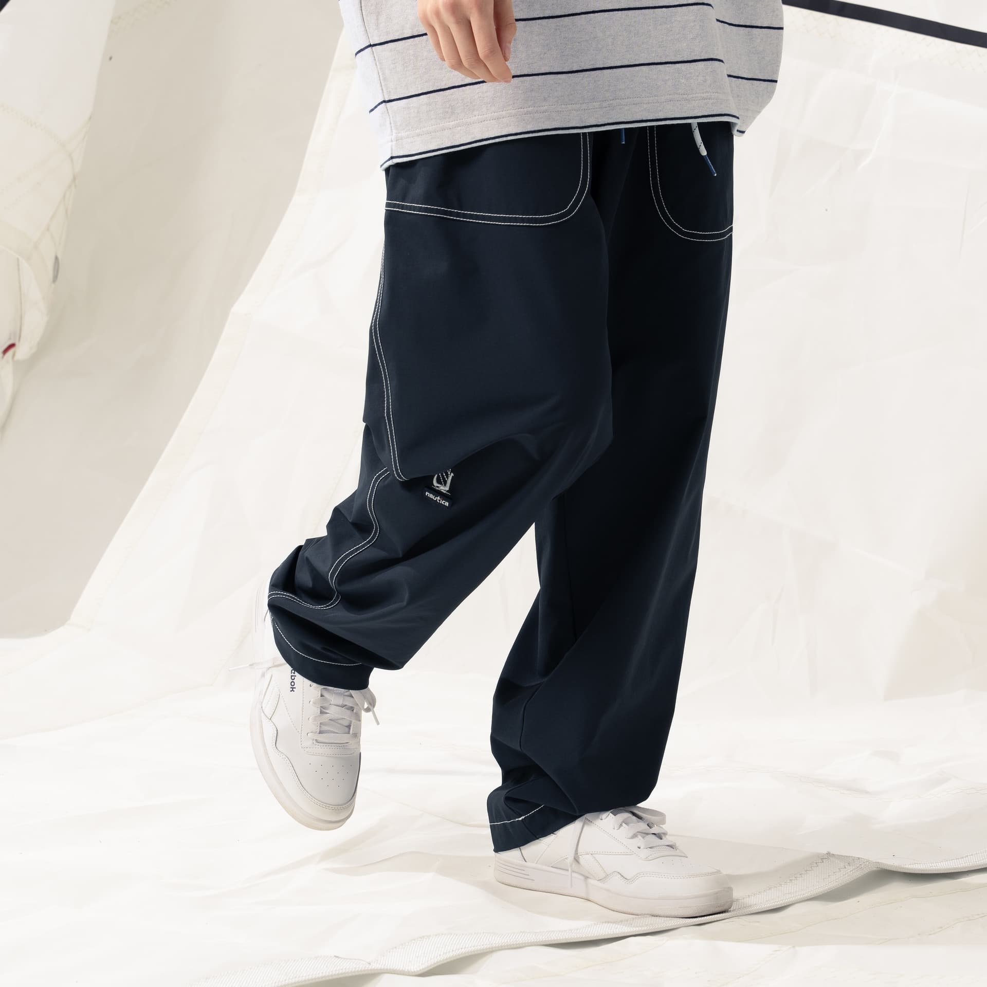 Штаны Nautica White Sail Повседневные брюки Мужские - изображение 9