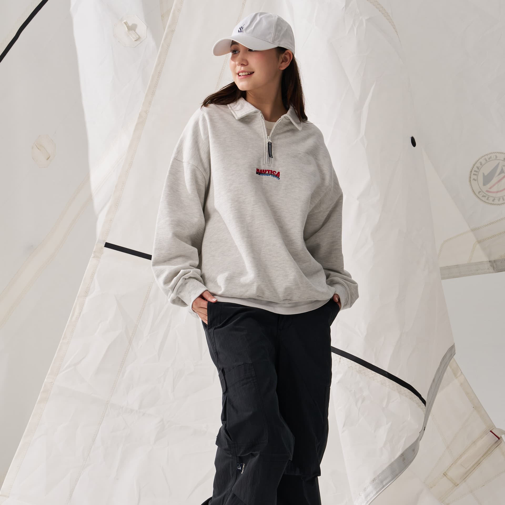 Худи Nautica White Sail Мужская Толстовка - изображение 9