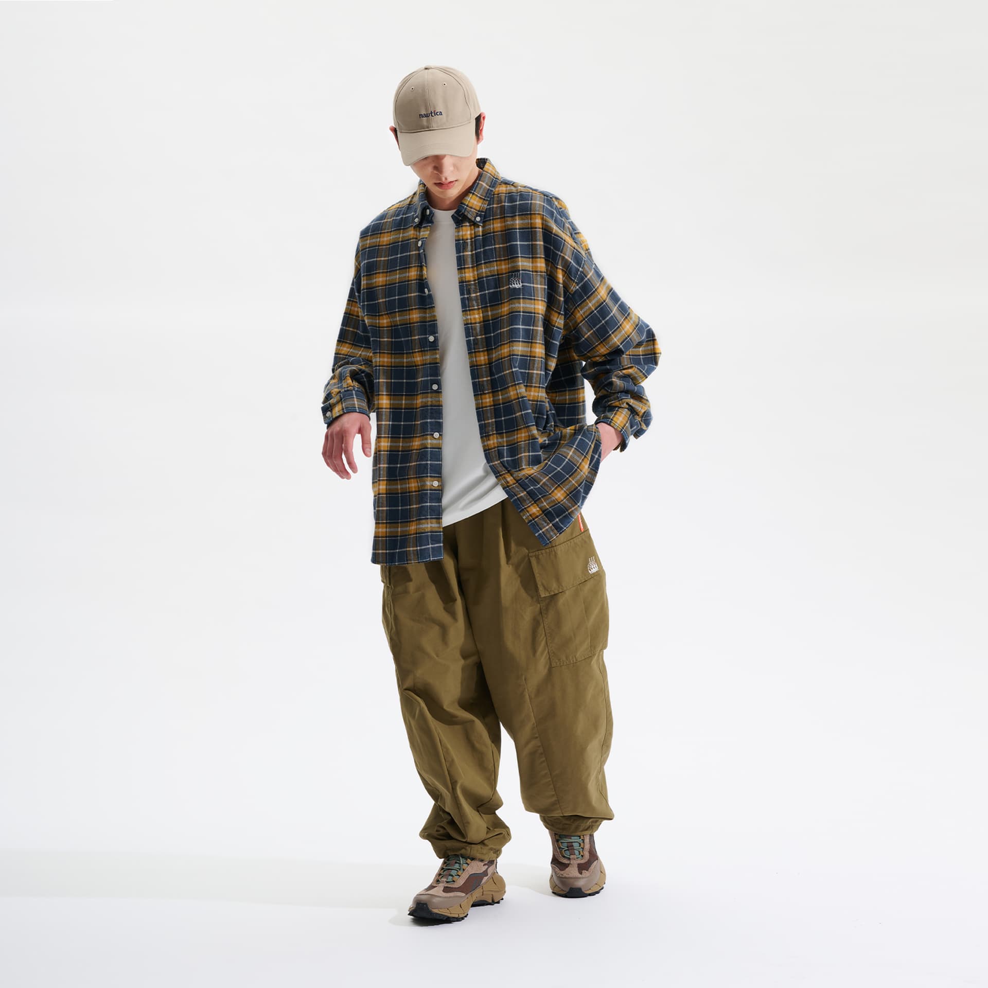 Рубашка Nautica White Sail Мужские Рубашки - изображение 7