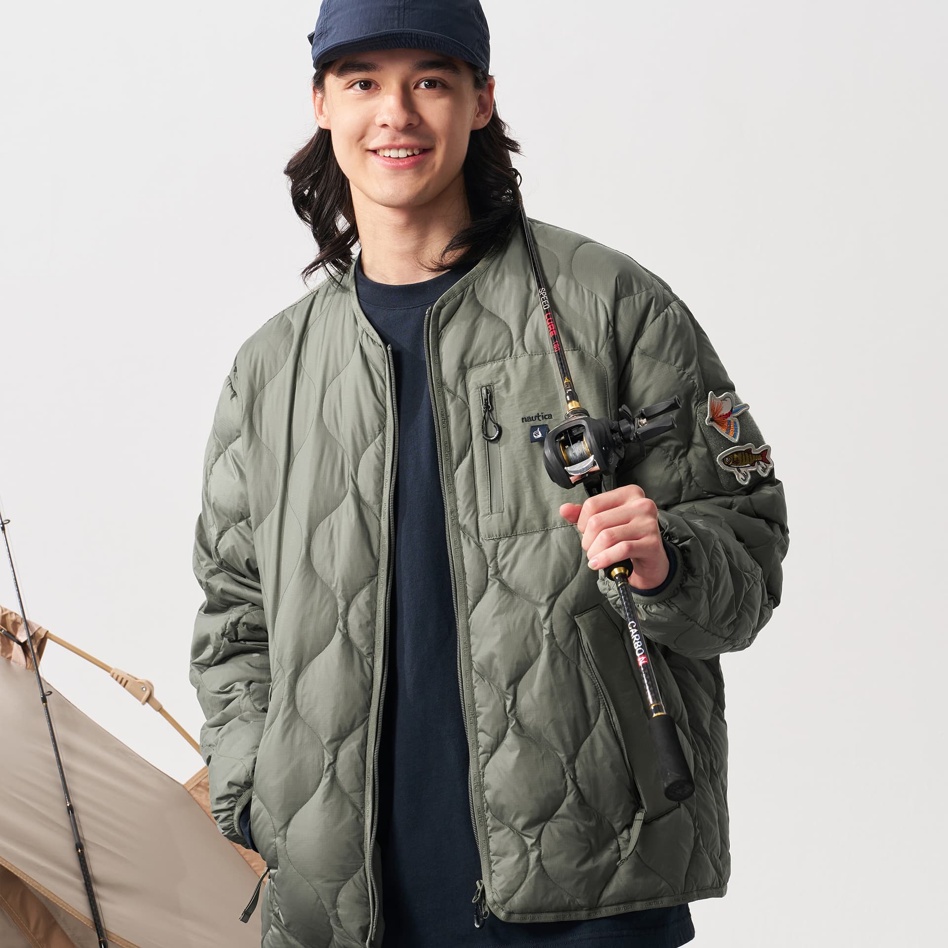 Зимняя куртка Nautica White Sail Мужской пуховик - изображение 8