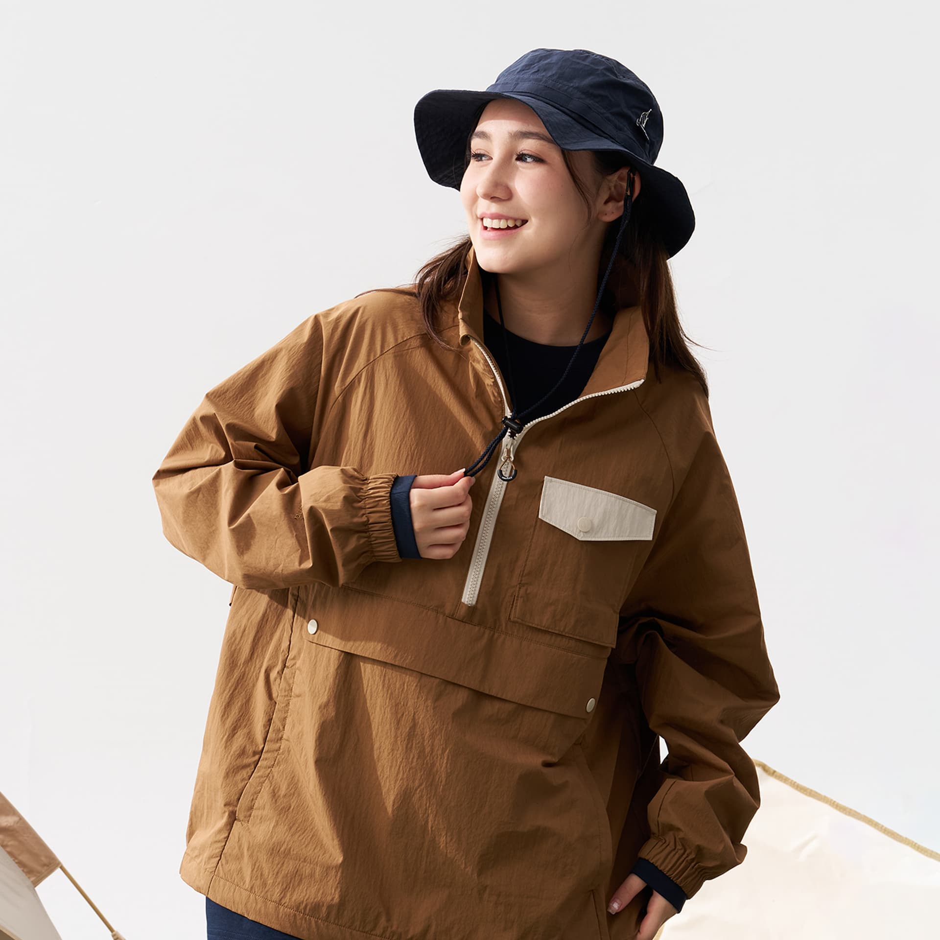 Куртка Nautica White Sail Легкое пальто куртка унисекс - изображение 5