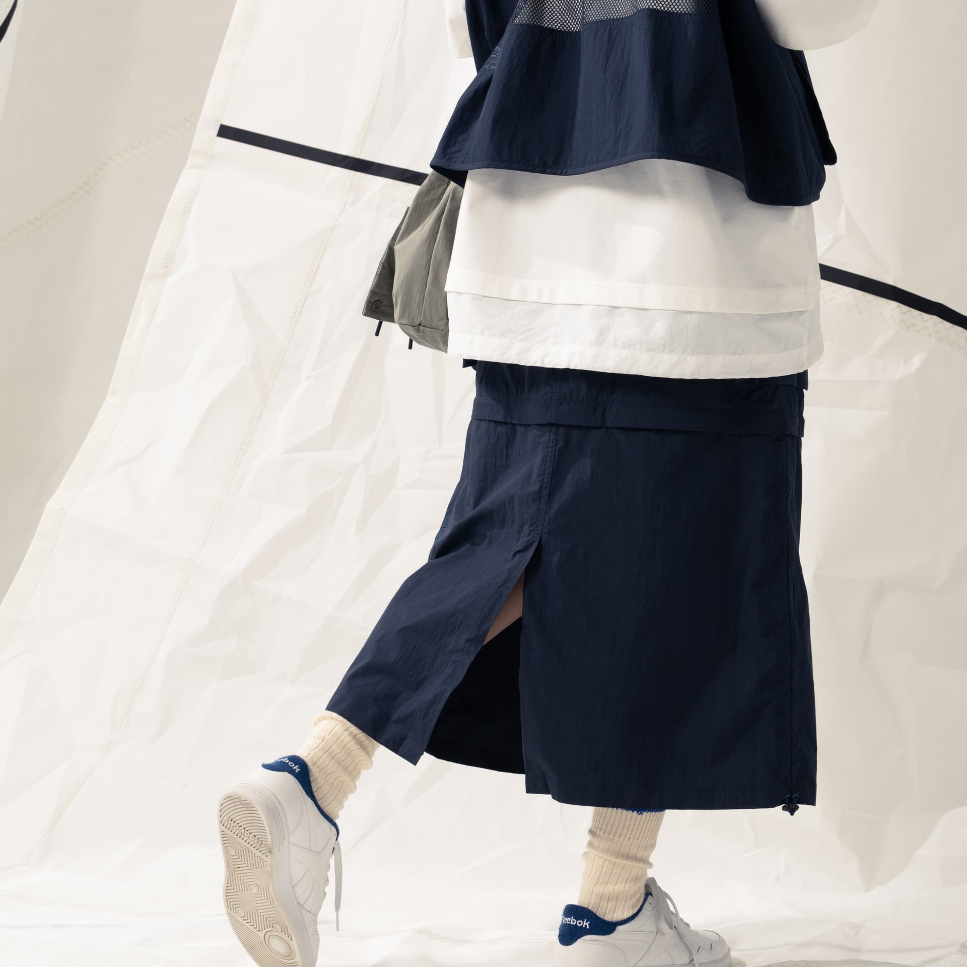 Юбка Nautica White Sail Повседневная длинная юбка для женщин - изображение 15