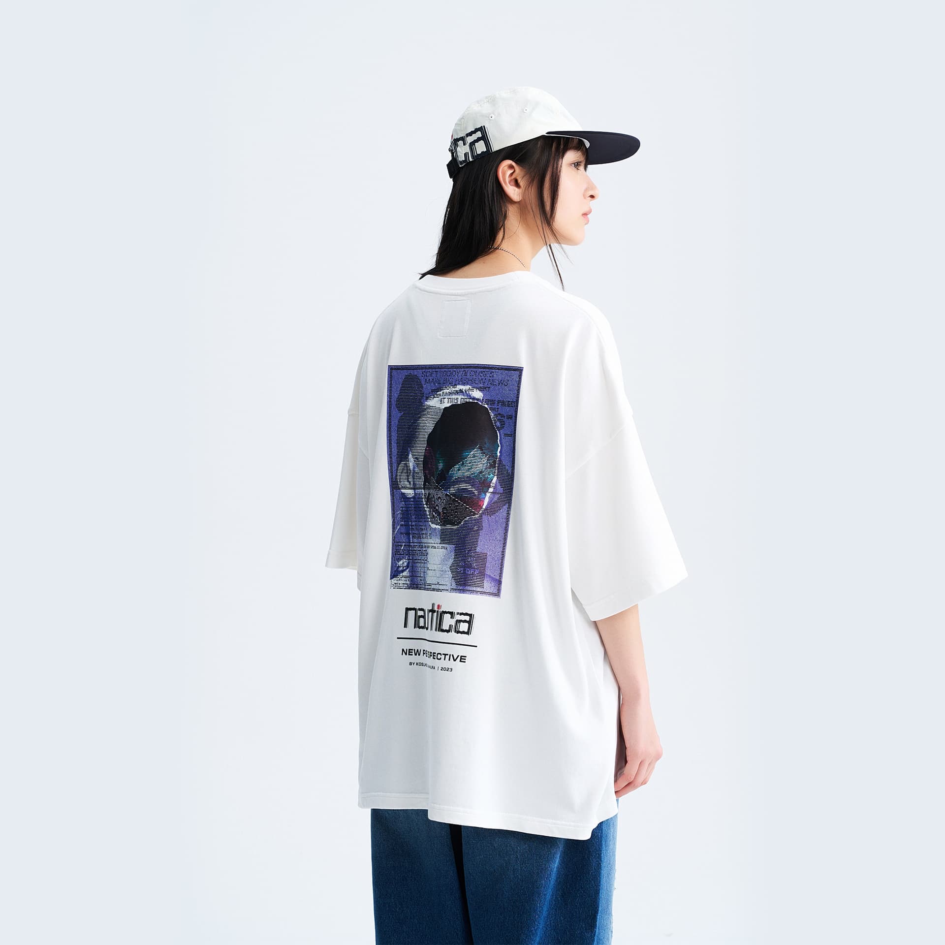 Футболка Nautica White Sail T-рубашка унисекс - изображение 4
