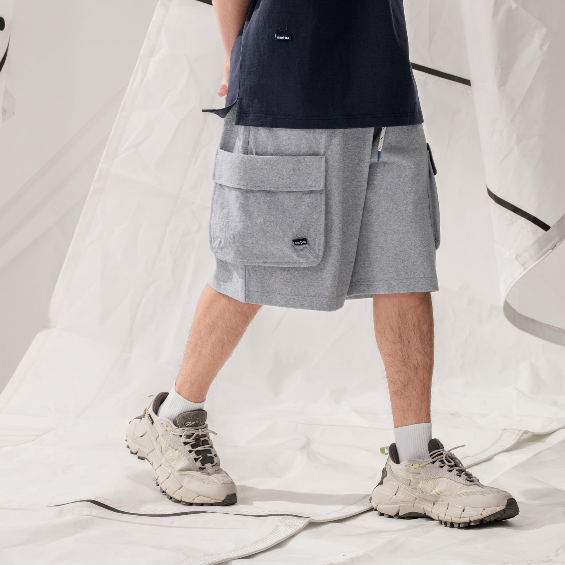 Шорты Nautica White Sail Повседневные шорты Мужские - изображение 4