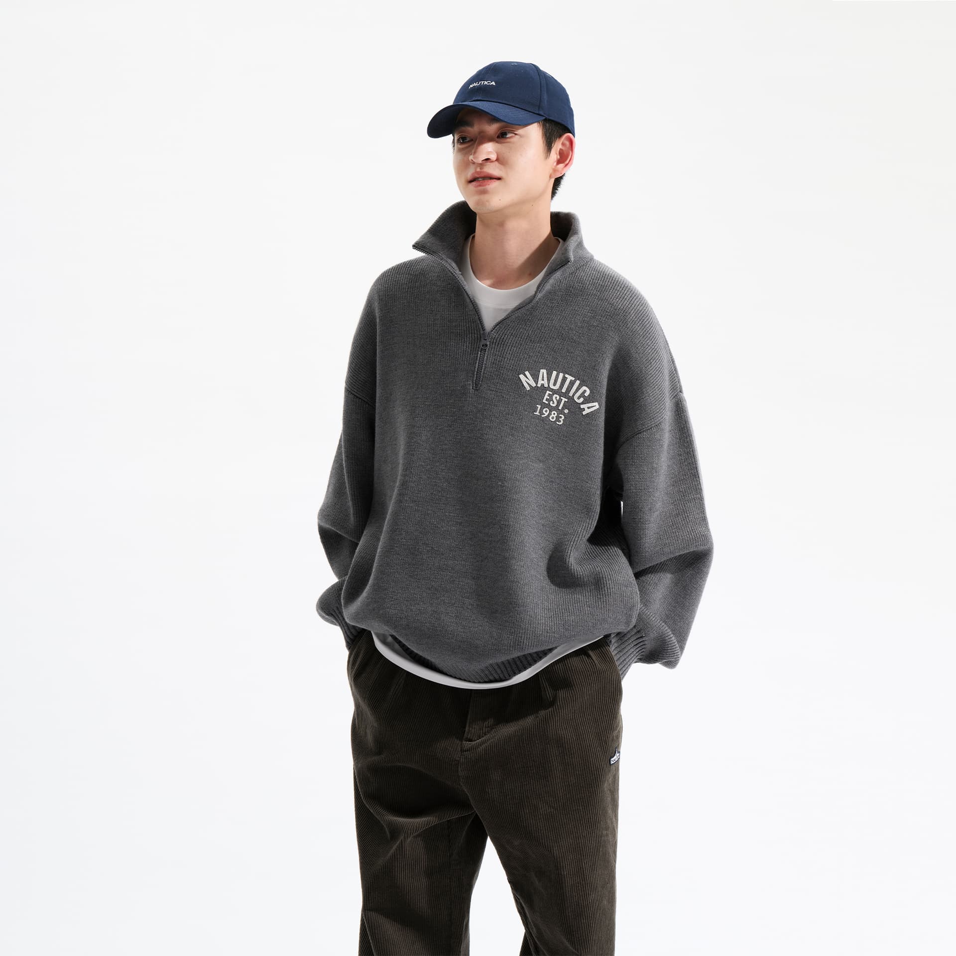 Кофта Nautica White Sail Свитер Мужской - изображение 10