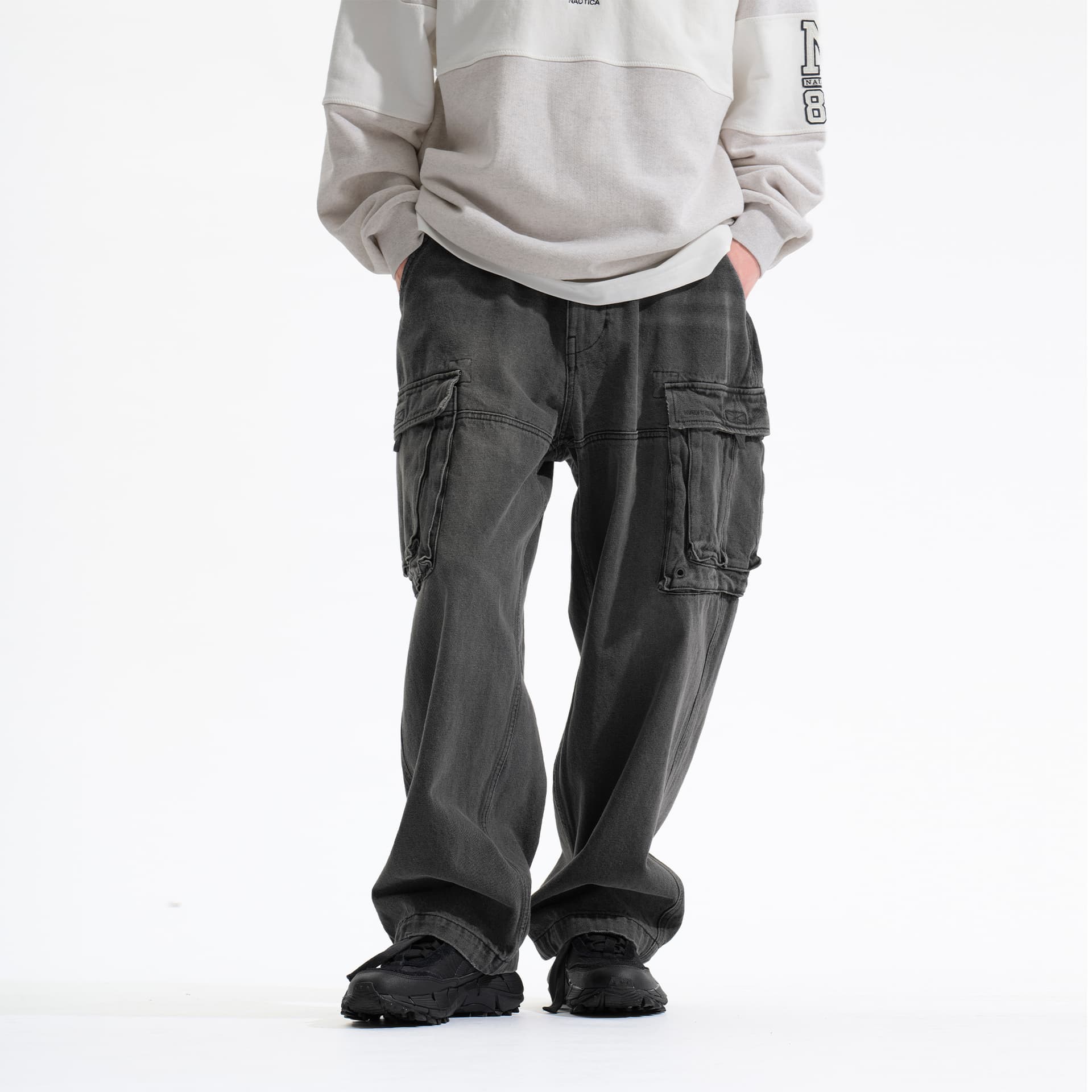 Штаны Nautica White Sail Мужские Джинсы - изображение 4