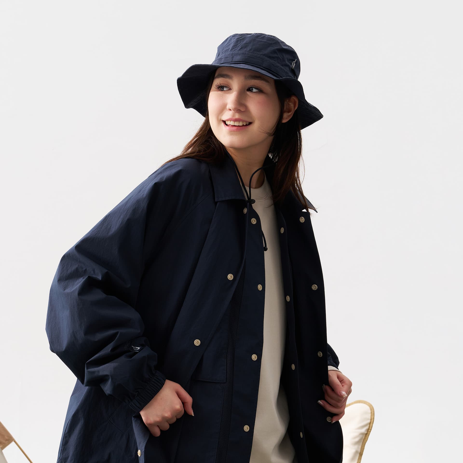 Куртка Nautica White Sail Легкое Пальто Куртка Унисекс - изображение 5